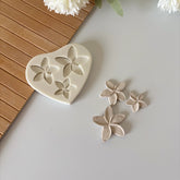3-Piece Liva Flowers Silicone Mold